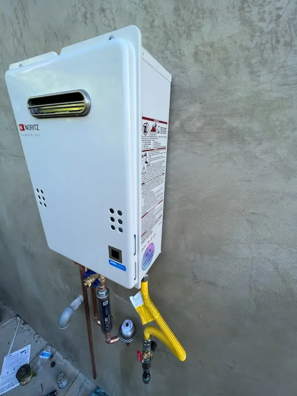 Tankless water heater installation for West Deer homes